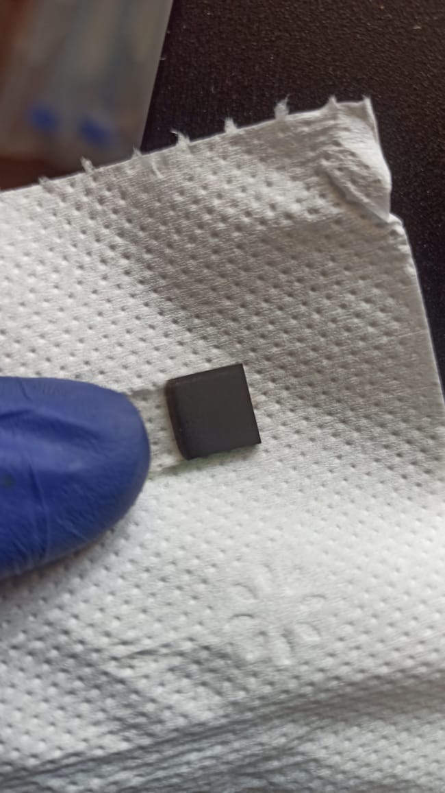 SEM image of a CZTS thin film